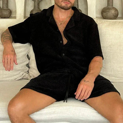 Duo Elegance Knitted Set Bernard Grimberg Black S 