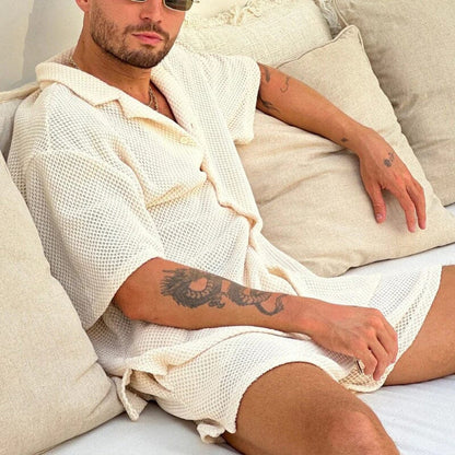 Duo Elegance Knitted Set Bernard Grimberg White S 