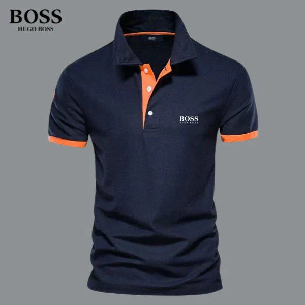 Elegant Polo (1+1) | Bernard Grimberg Bernard Grimberg Navy blue XS 