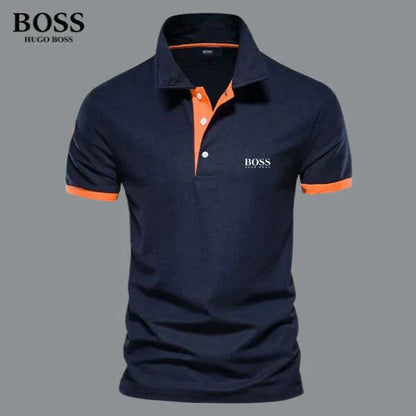 Elegant Polo (1+1) | Bernard Grimberg Bernard Grimberg Navy blue XS 