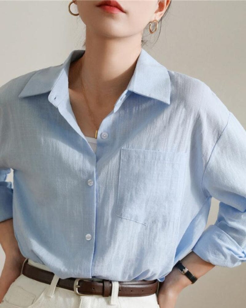 Estate Lady Linen Shirt Bernard Grimberg Women 