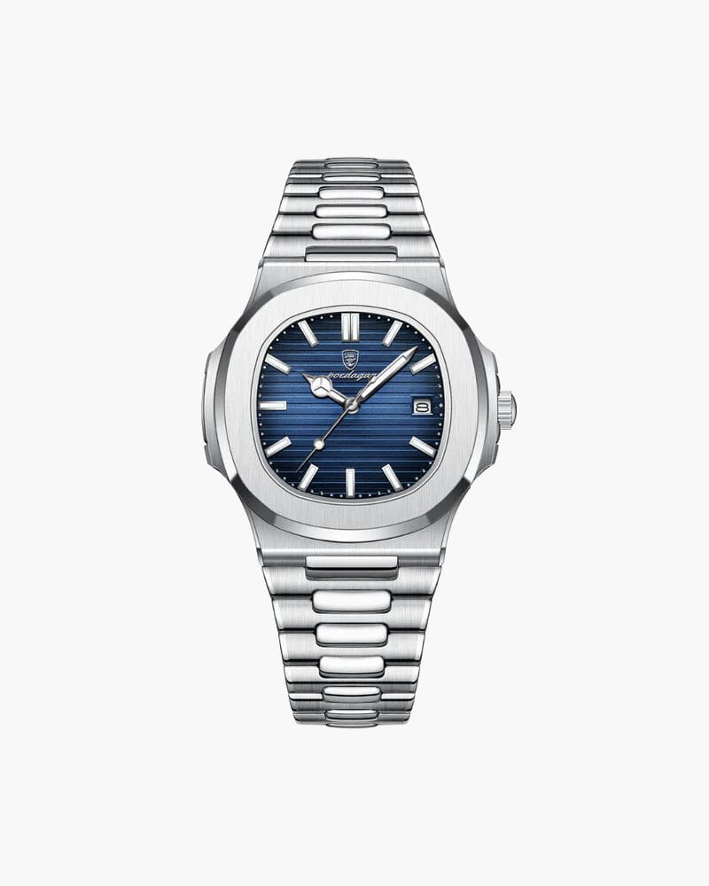 Geneva Classic Watch (Waterproof) Bernard Grimberg Blue 