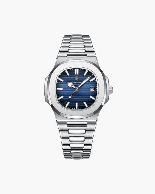 Geneva Classic Watch (Waterproof) Bernard Grimberg Blue 