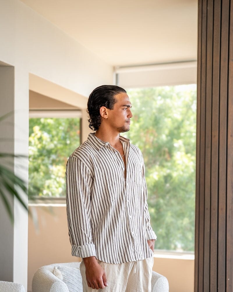 Gentlemen's Striped Shirt Bernard Grimberg 
