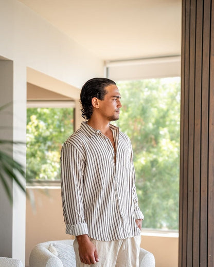 Gentlemen's Striped Shirt Bernard Grimberg 