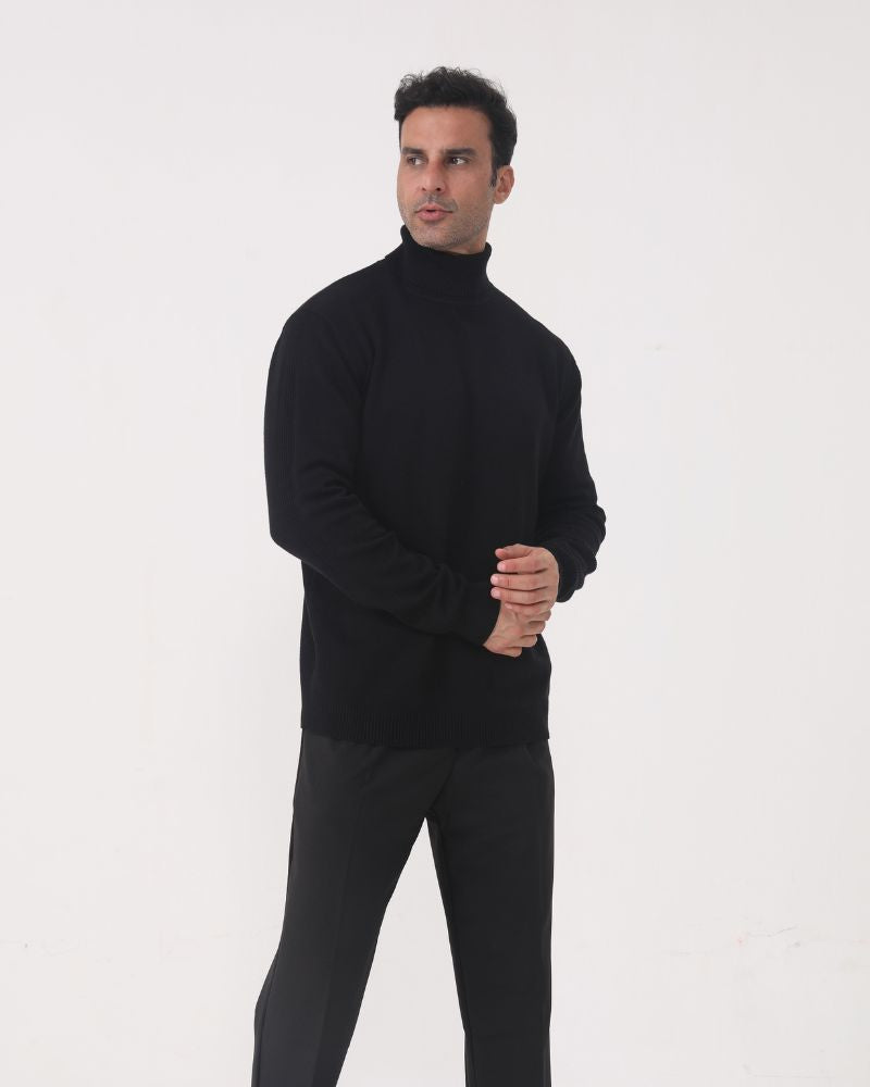 Gstaad Merino Wool Turtleneck Bernard Grimberg 