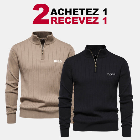 HB Sweater (1+1) Clearance Bernard Grimberg Beige S 