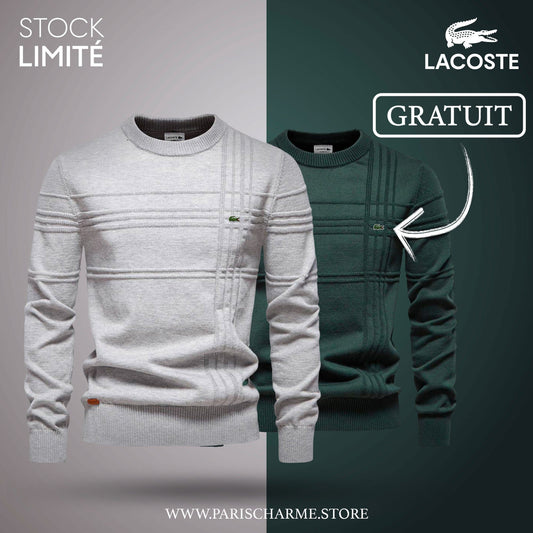 LC™ 1+1 Textured Men's Sweater (CLEARANCE) Bernard Grimberg Light gray S 