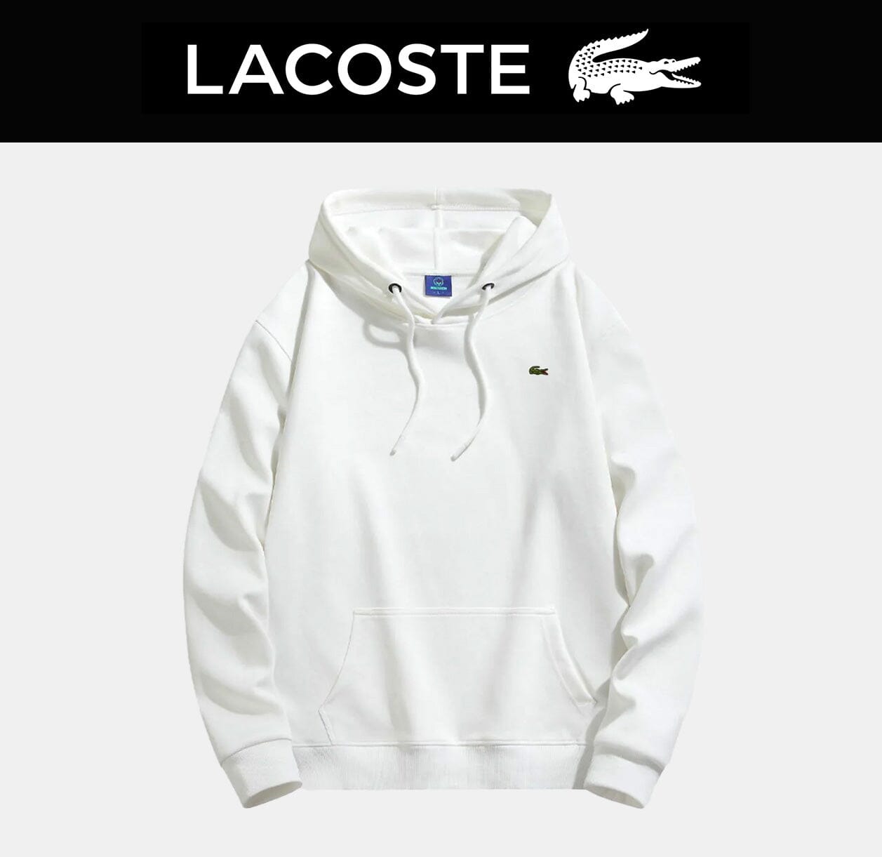 LC™ Hoodie (CLEARANCE) Bernard Grimberg White S 