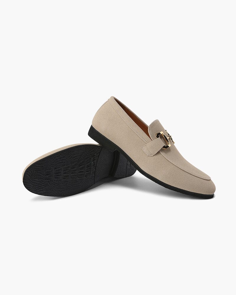 Luxury Suede Loafers Bernard Grimberg 