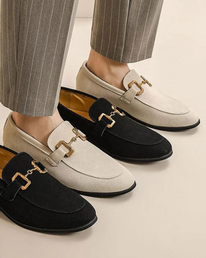 Luxury Suede Loafers Bernard Grimberg 