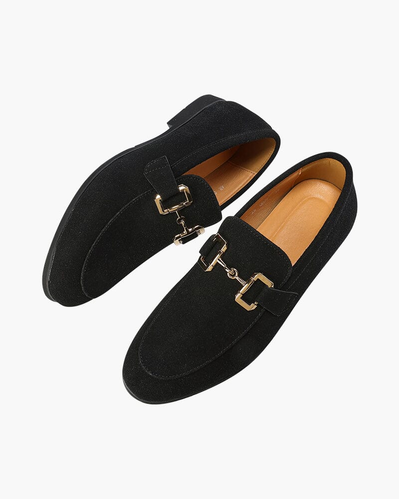 Luxury Suede Loafers Bernard Grimberg 