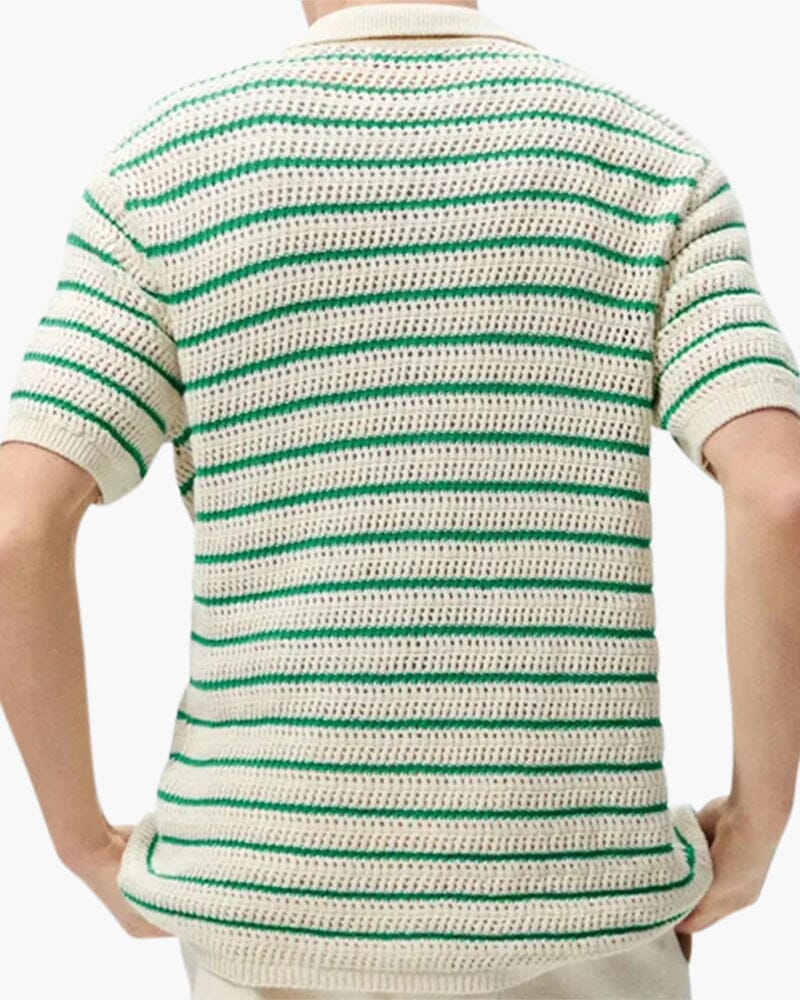 Marbella - Knitted Button Shirt Bernard Grimberg WorldWide 