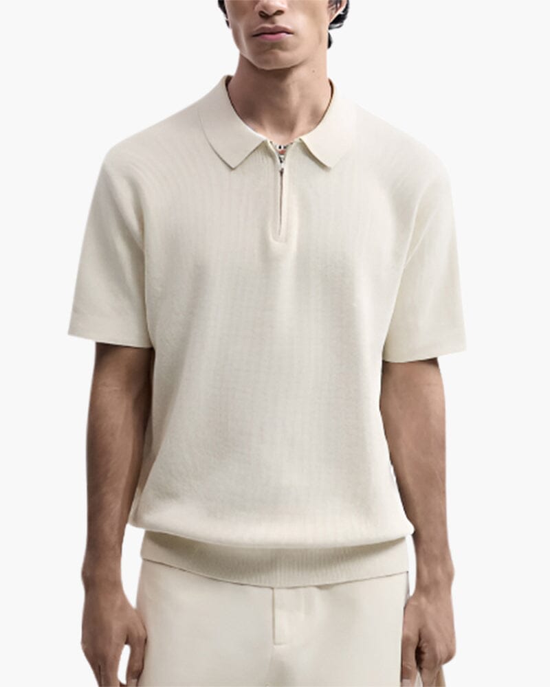 Marbella Zip Up Polo Bernard Grimberg WorldWide 