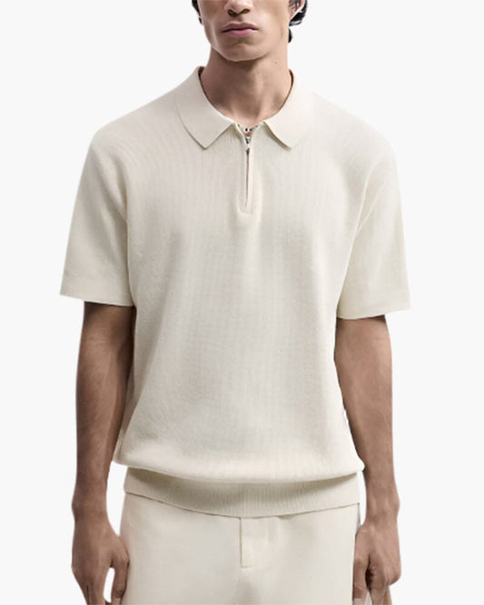 Marbella Zip Up Polo Bernard Grimberg WorldWide 