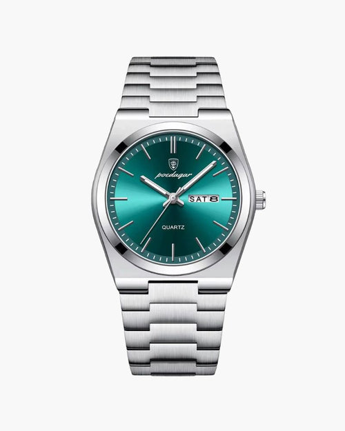 Marine Quartz Watch Bernard Grimberg Emerald 