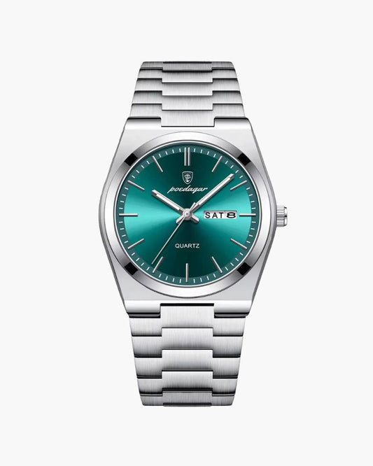Marine Quartz Watch Bernard Grimberg Emerald 
