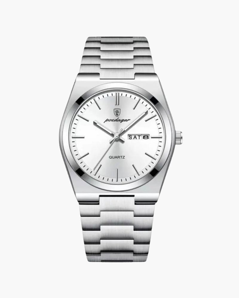 Marine Quartz Watch Bernard Grimberg White 
