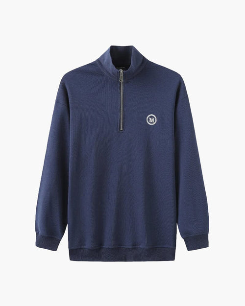 Miami Cotton Zip Up 0 oldmoneystyle S Blue 