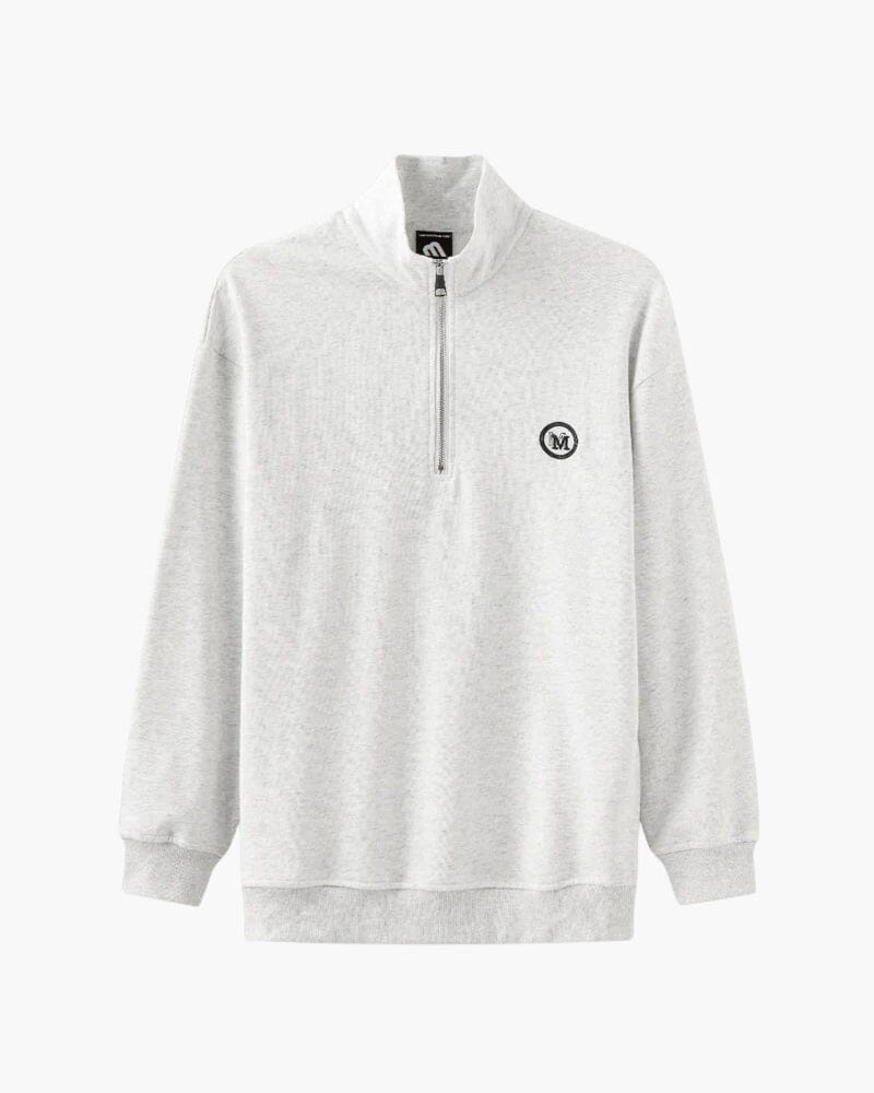 Miami Cotton Zip Up 0 oldmoneystyle S Gray 