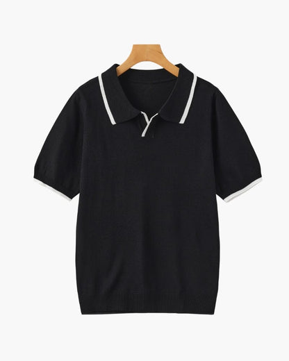 Monaco Edge Polo T-shirt Bernard Grimberg Black XS 