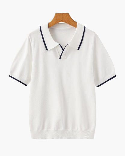 Monaco Edge Polo T-shirt Bernard Grimberg White XS 