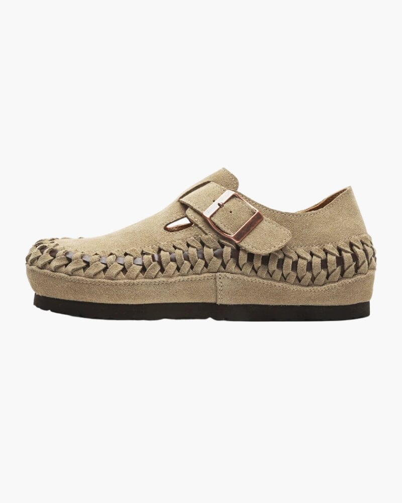 Monterey Buckle Clog Bernard Grimberg Beige 35 
