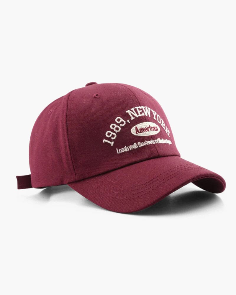 New York Cap Bernard Grimberg Red 