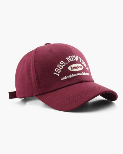 New York Cap Bernard Grimberg Red 