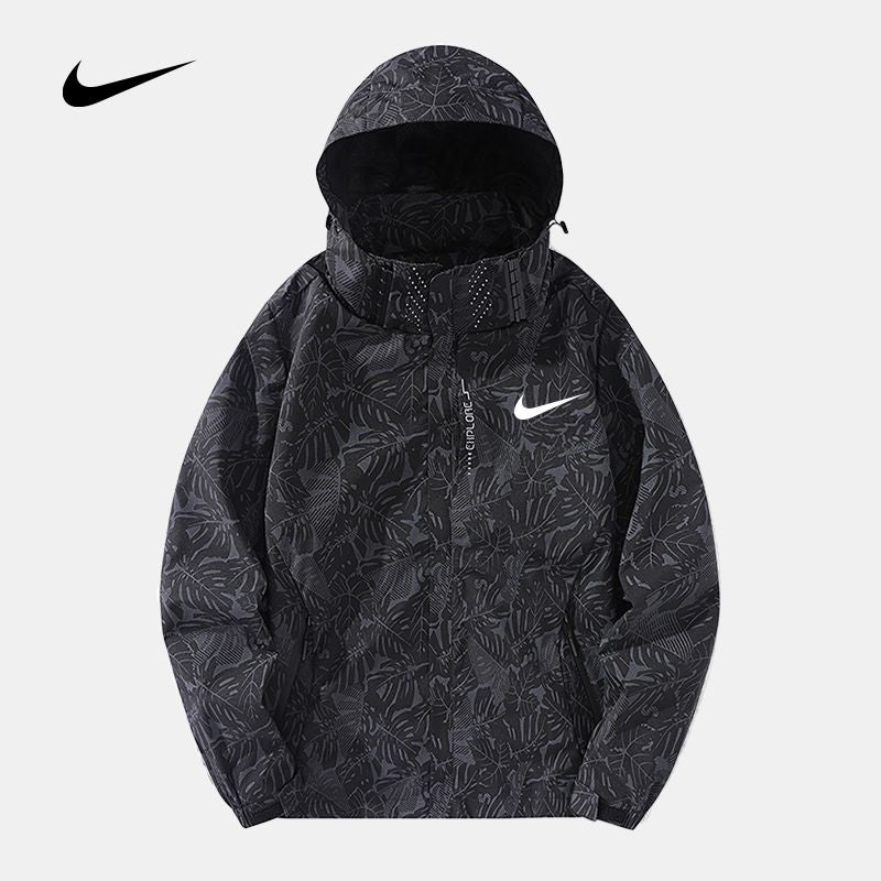 NK™ Hooded Casual Jacket Bernard Grimberg Black S 