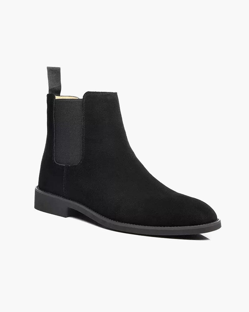 Old Money Chelsea Boots Bernard Grimberg Suede Black EU 38 / US 5 / UK 4 