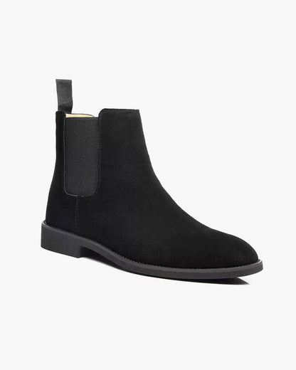 Old Money Chelsea Boots Bernard Grimberg Suede Black EU 38 / US 5 / UK 4 