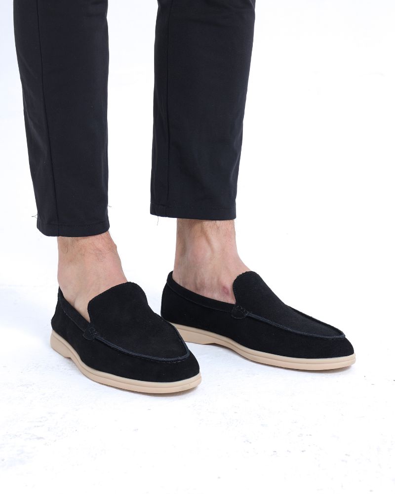 Old Money Premium Suede Loafers Bernard Grimberg 