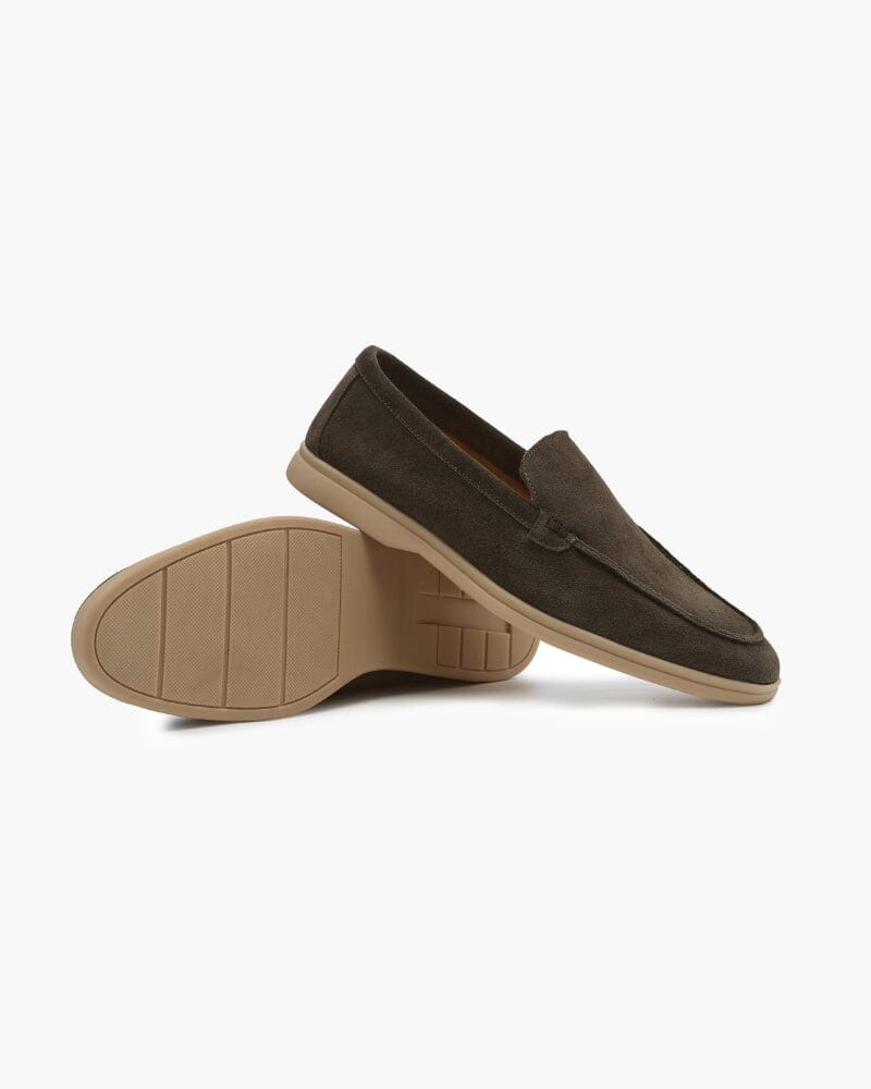 Old Money Premium Suede Loafers Bernard Grimberg 