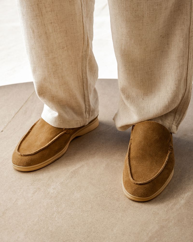 Old Money Premium Suede Loafers Bernard Grimberg 