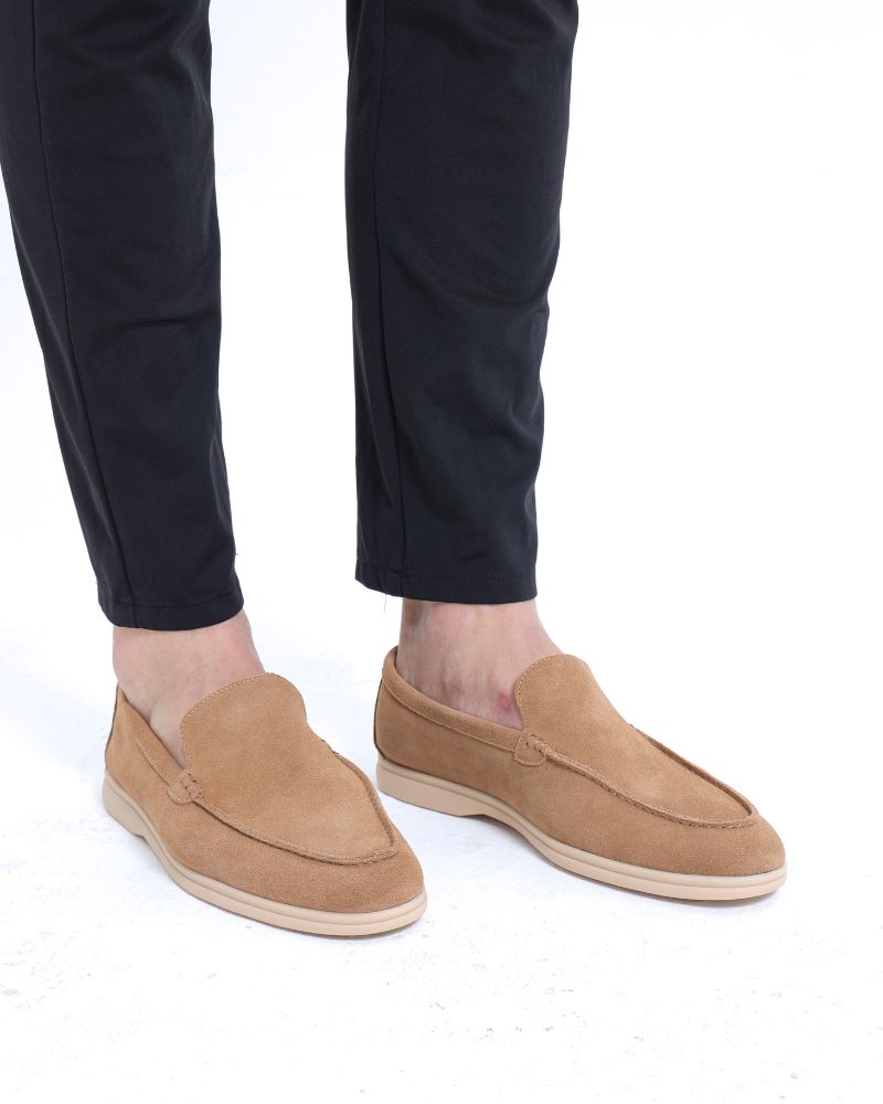 Old Money Premium Suede Loafers Bernard Grimberg 