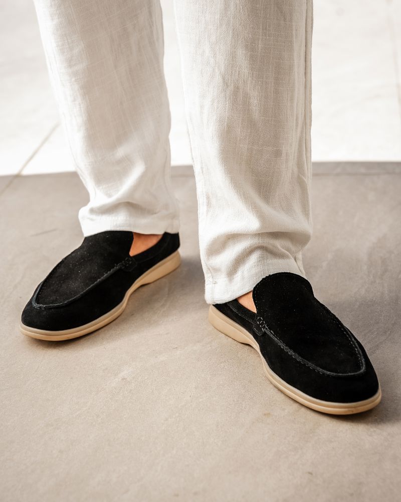 Old Money Premium Suede Loafers Bernard Grimberg 