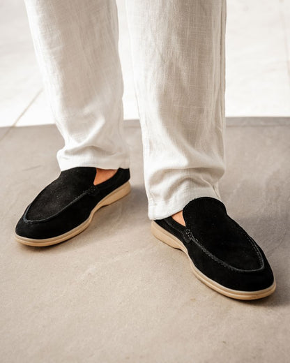 Old Money Premium Suede Loafers Bernard Grimberg 