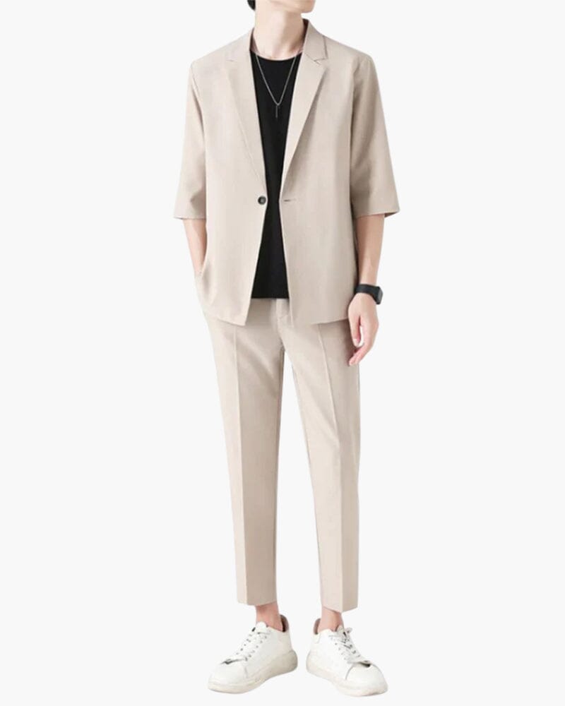 Old Money Smart Casual Set 0 oldmoneystyle Beige S 