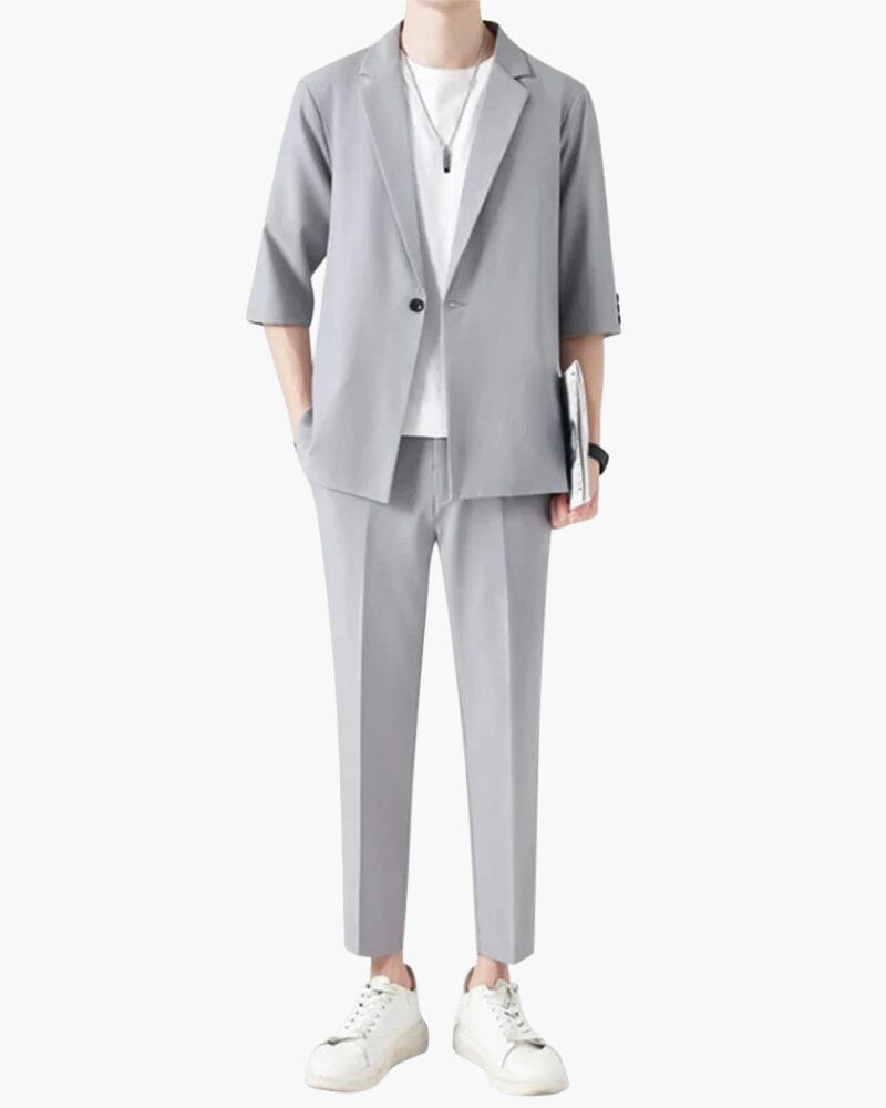 Old Money Smart Casual Set 0 oldmoneystyle Gray S 