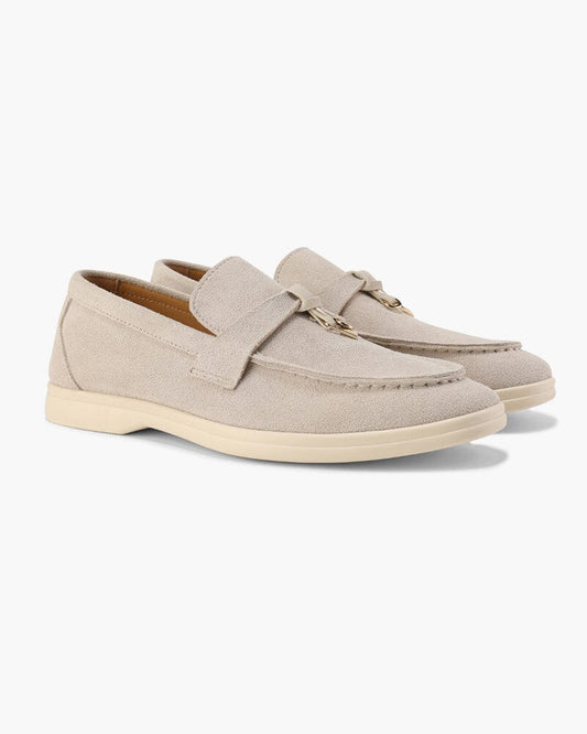 Old Money Suede Lady Loafers Bernard Grimberg Women Beige EU 35 / UK 2 / US 4 