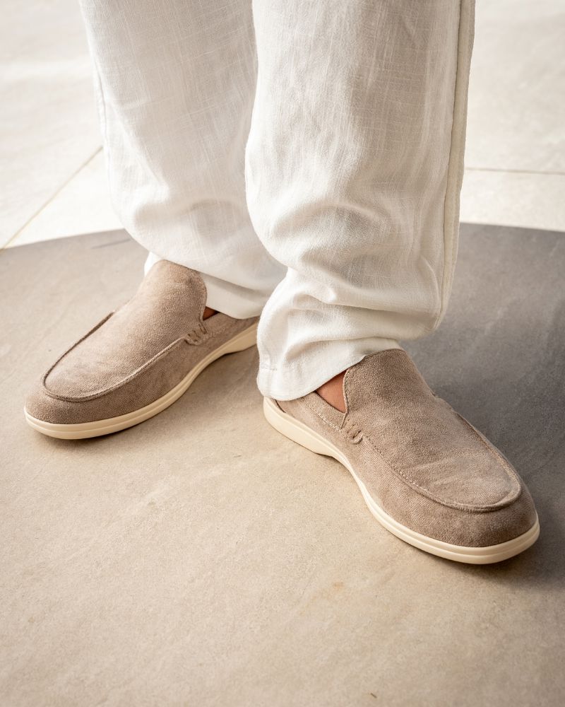 Old Money Suede Loafers Bernard Grimberg 