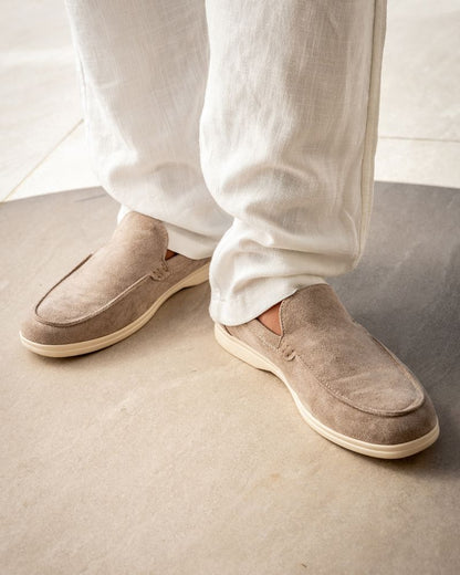 Old Money Suede Loafers Bernard Grimberg 