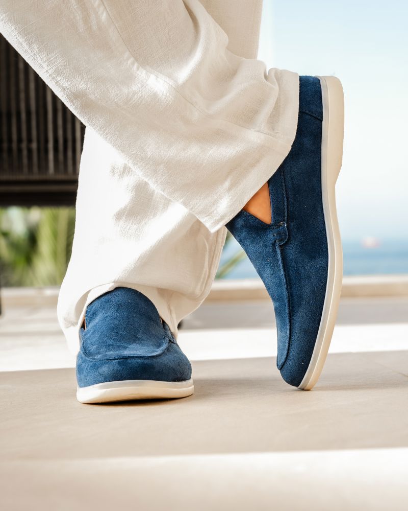 Old Money Suede Loafers Bernard Grimberg 