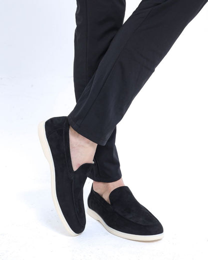 Old Money Suede Loafers Bernard Grimberg 