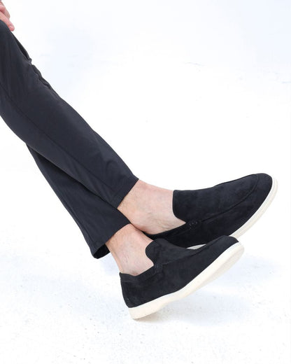 Old Money Suede Loafers Bernard Grimberg 