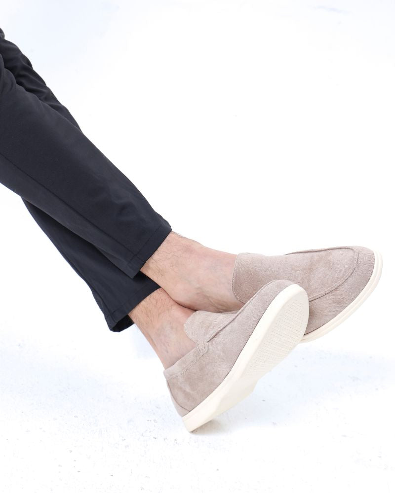 Old Money Suede Loafers Bernard Grimberg 