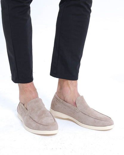 Old Money Suede Loafers Bernard Grimberg 