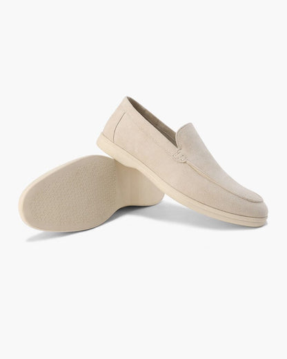 Old Money Suede Loafers Bernard Grimberg Beige US 6 