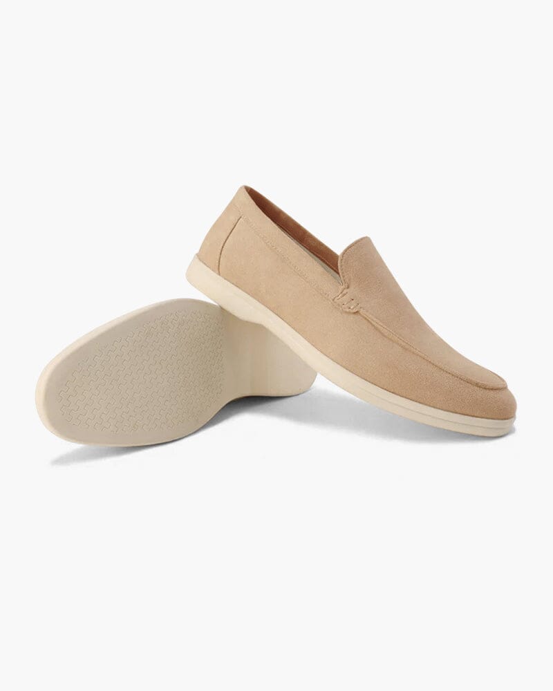 Old Money Suede Loafers Bernard Grimberg Light Brown US 6 